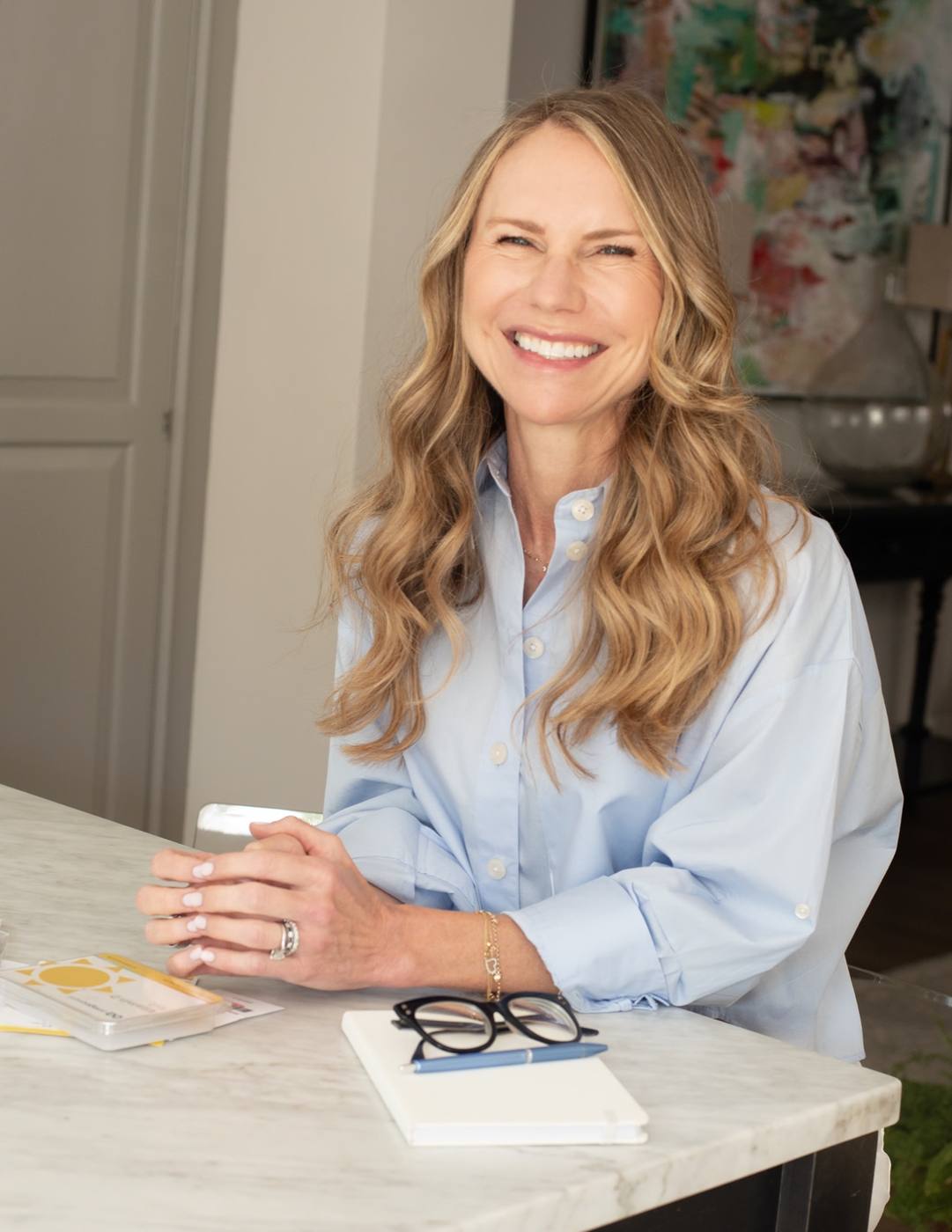 Heidi Nowalany laughing